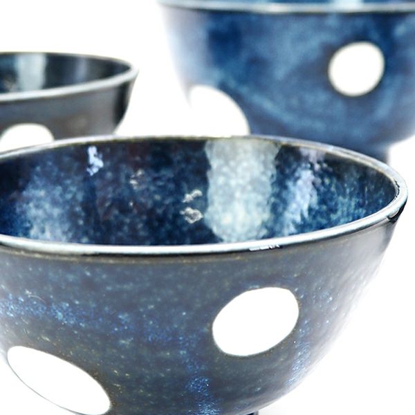 軽～い 窯変紺水玉 小丼｜和食器通販｜織部 Online Store【公式】