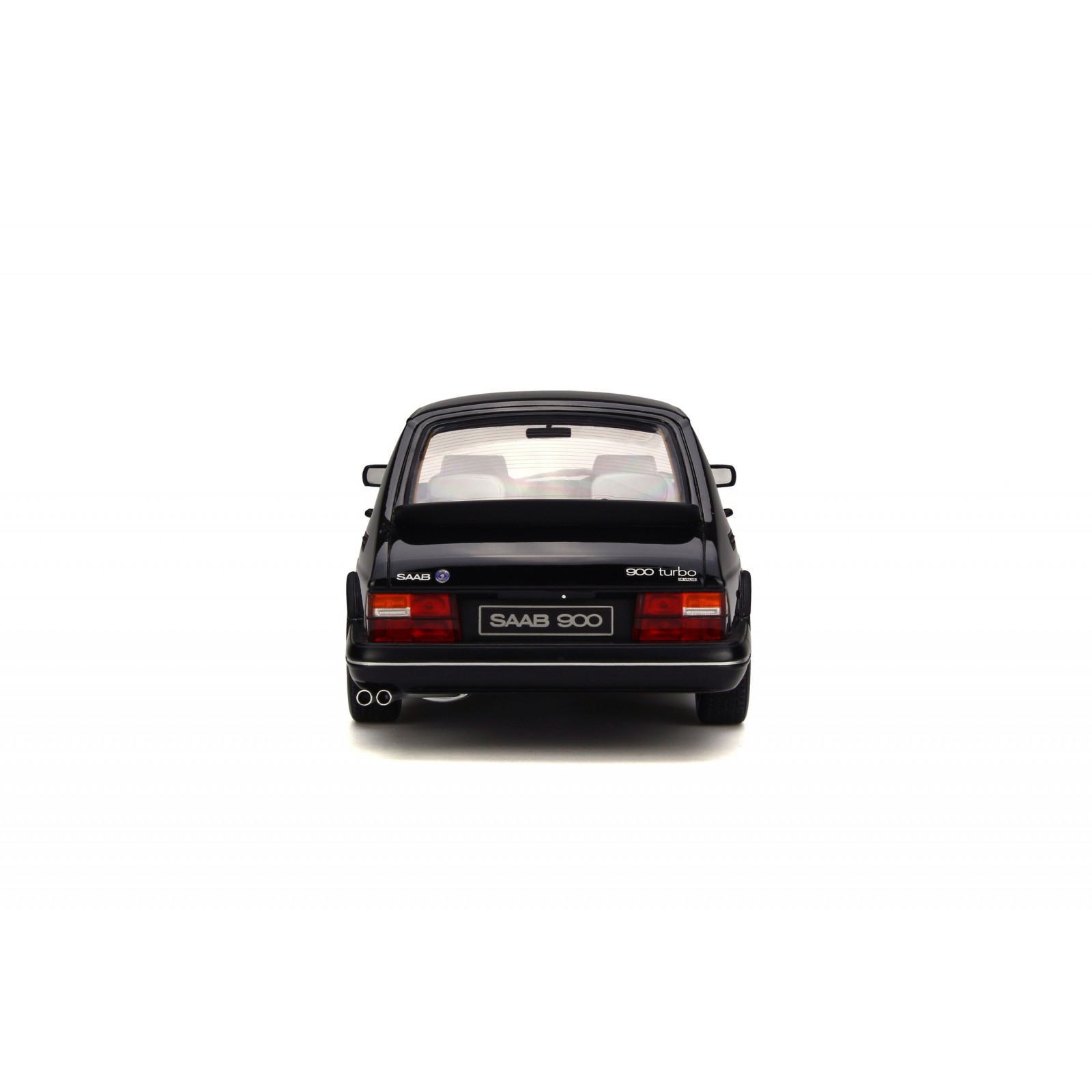 OttOmobile - Saab 900 Turbo Black 1989 - 1/18