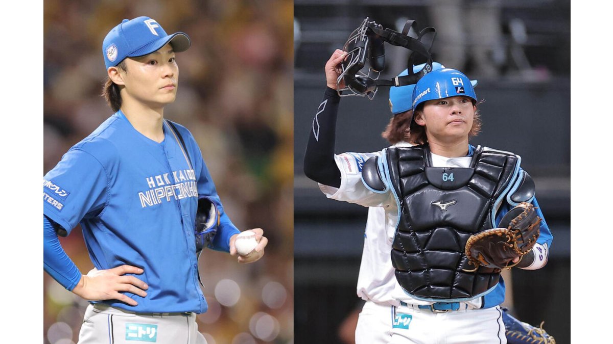 日本ハム】山崎福也＆田宮裕涼が“一流の証”ミズノとブランド