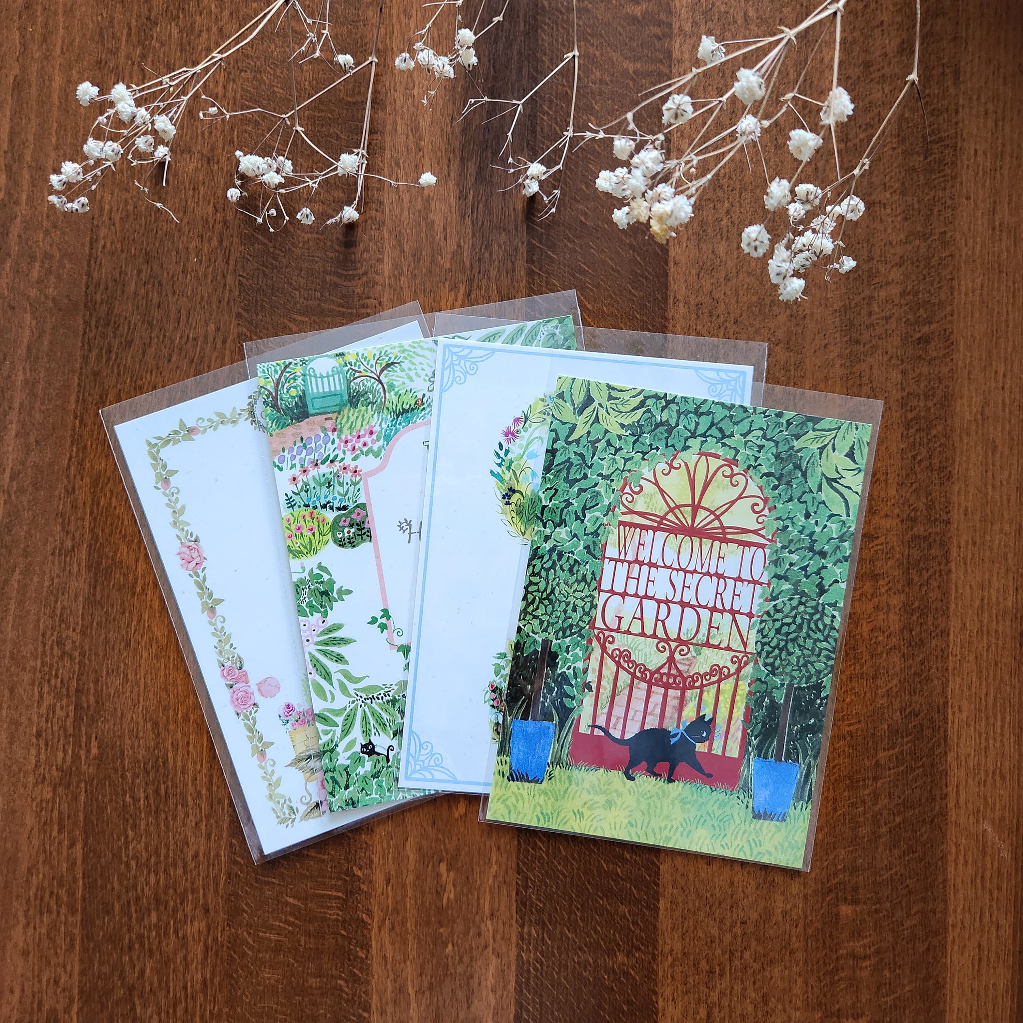 Shinzi Katoh Postcards: Heavenly Garden – Papergame