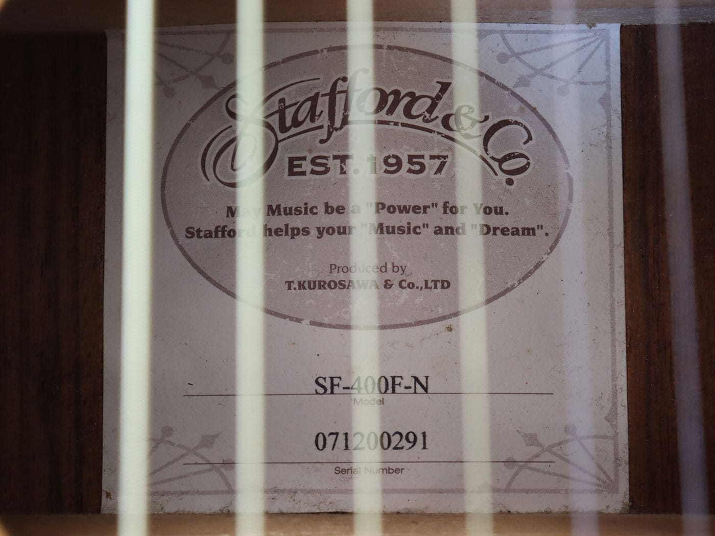 中古】Stafford SF-400F-N アコースティックギター - 神奈川県の中古