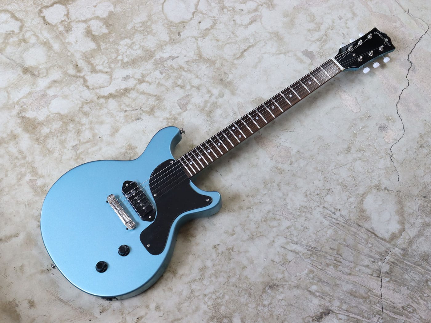 中古】Grassroots G-JR-LTD Pelham Blue レスポールジュニアタイプ