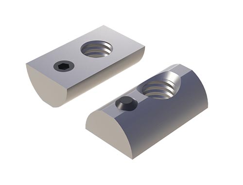 F1968ZM 15/40S M6 DROP IN T-NUT W/SET SCREW