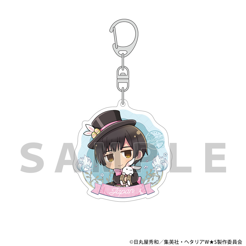 ヘタリア World☆Stars]アクリルキーホルダー（日本／イースター
