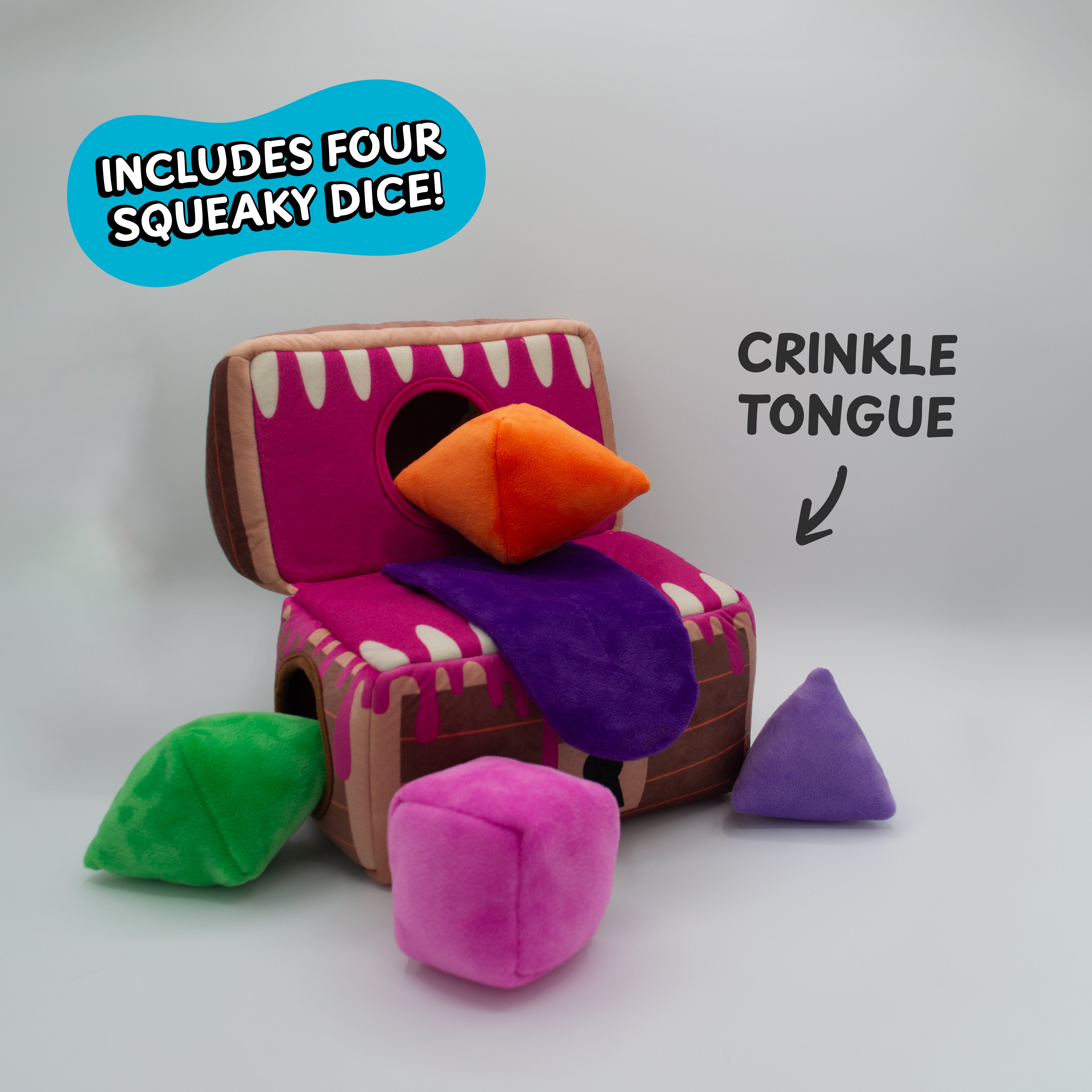 Mimic Chest Puzzle Plush Dog Toy - Medium / Large – Pawp Culture