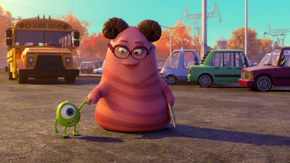 oO（『 #モンスターズユニバーシティ 』のかわいすぎるちびっこマイク