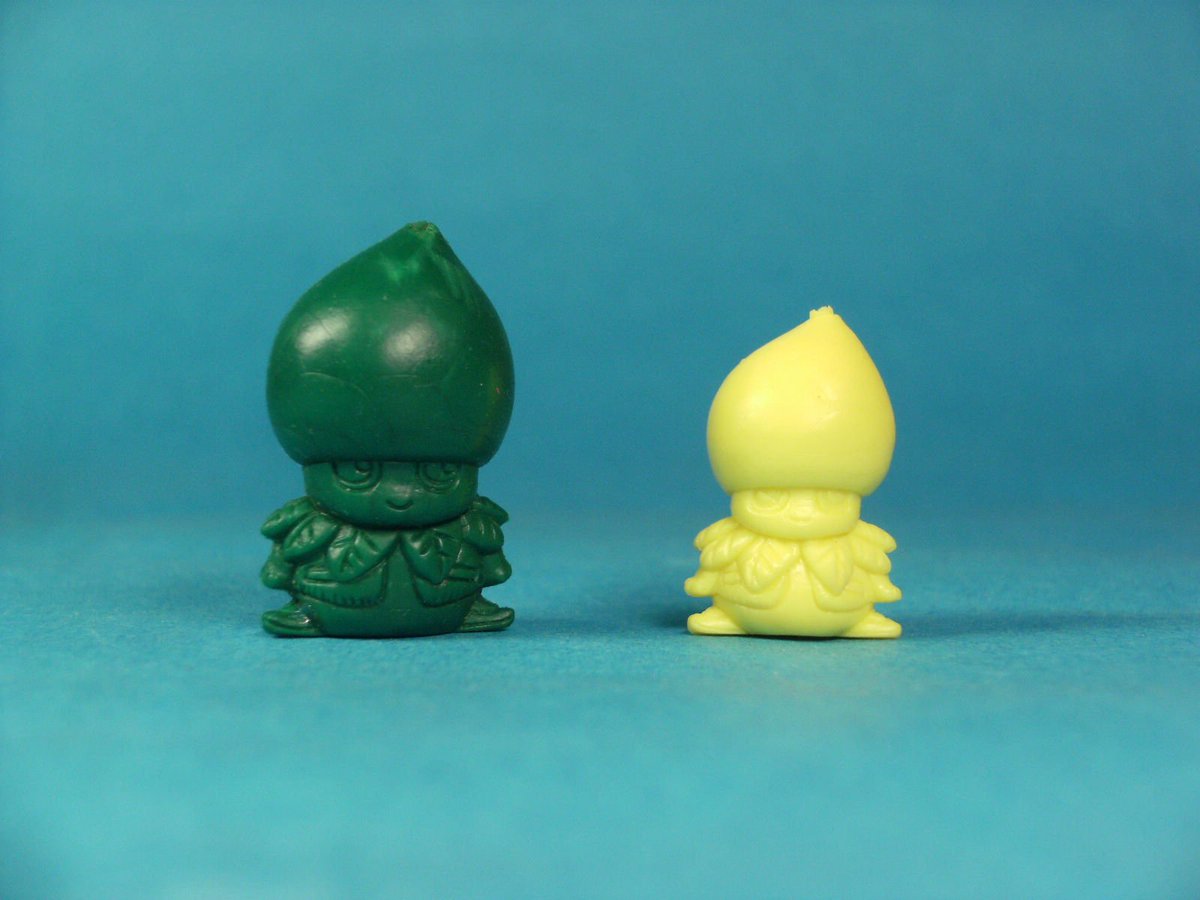 星獣戦隊ギンガマン」雪印ソーセージおまけミニモデル。ギンガグリーン