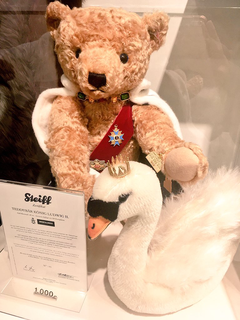 シュタイフ *T2088【BSJT】シュタイフ キングルートヴィヒ2世ベア 限定