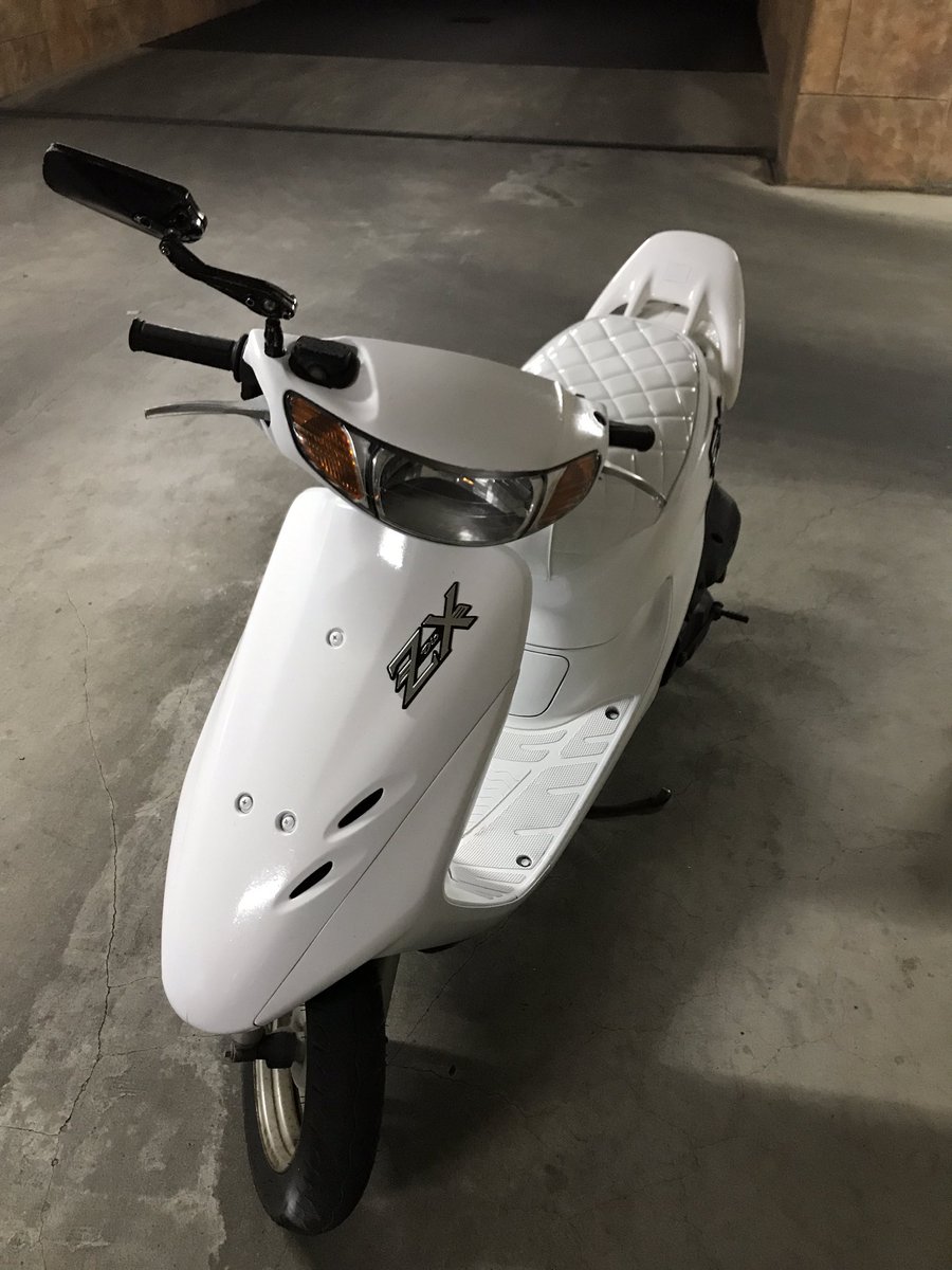 横浜からZX売ります 白 オールホワイト、はねあげ、エナメルシート新品