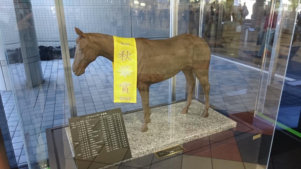 2003年に桜花賞、オークス、そして秋華賞を勝って“牝馬三冠”に耀いた