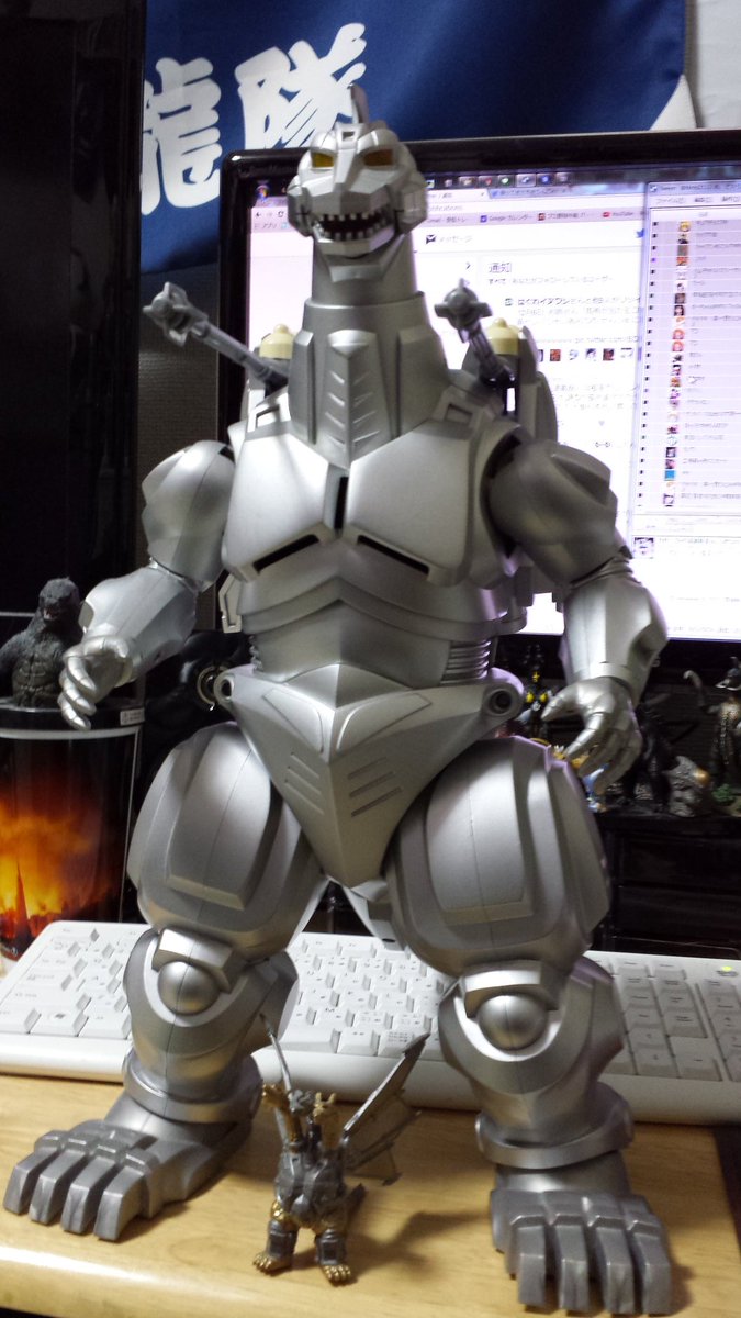 ゴジラVSメカゴジラ」キングスケール超電装獣メカゴジラ（・当時モノ