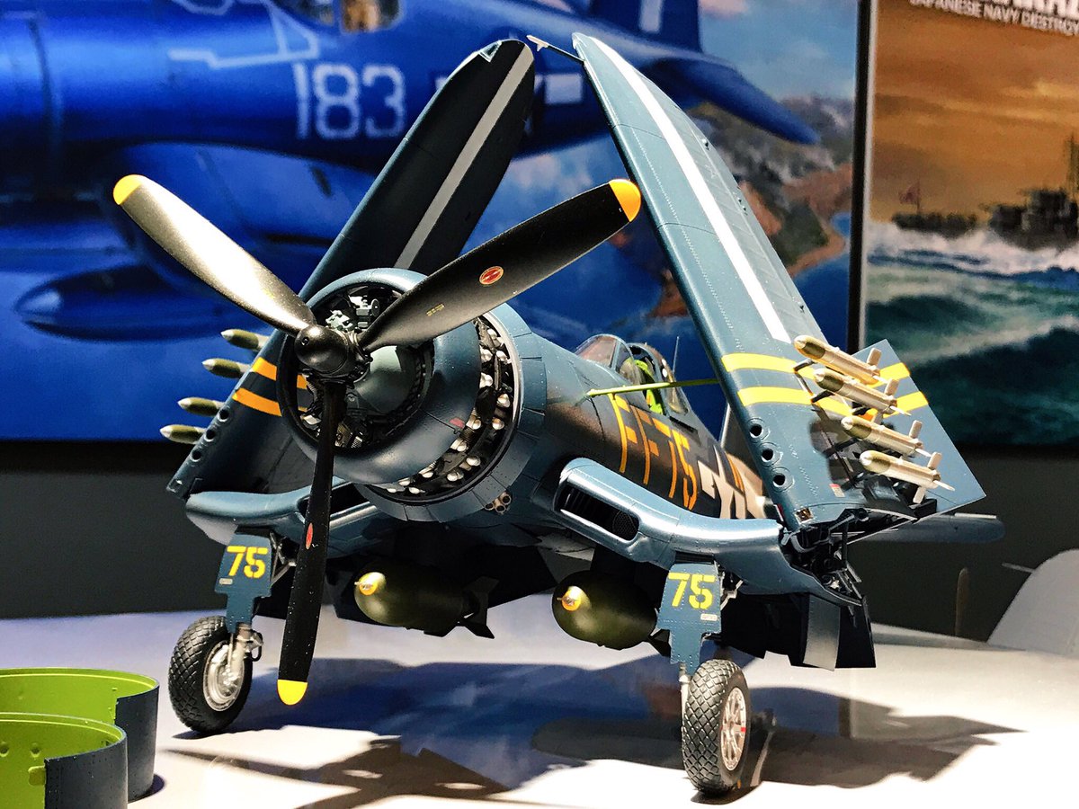新製品速報】1/32スケール『ヴォート F4U-1D コルセア』発売日未定