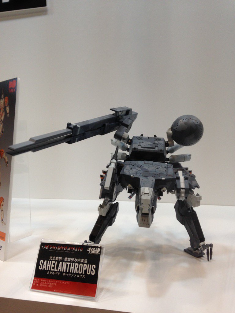 千値練ブースでは4月に発売を控えたRIOBOT メタルギア