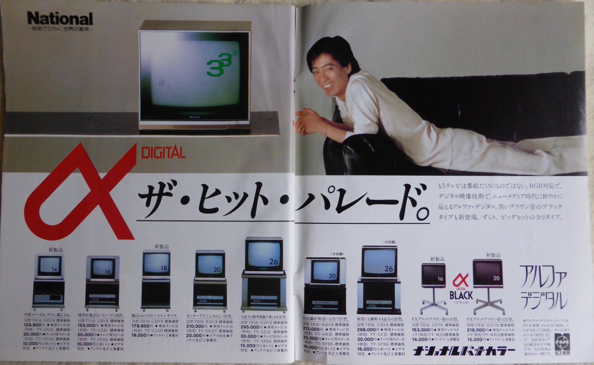 retoro_mode 沢田研二さんがTLに上がってきたので・・・ 沢田さんがCM