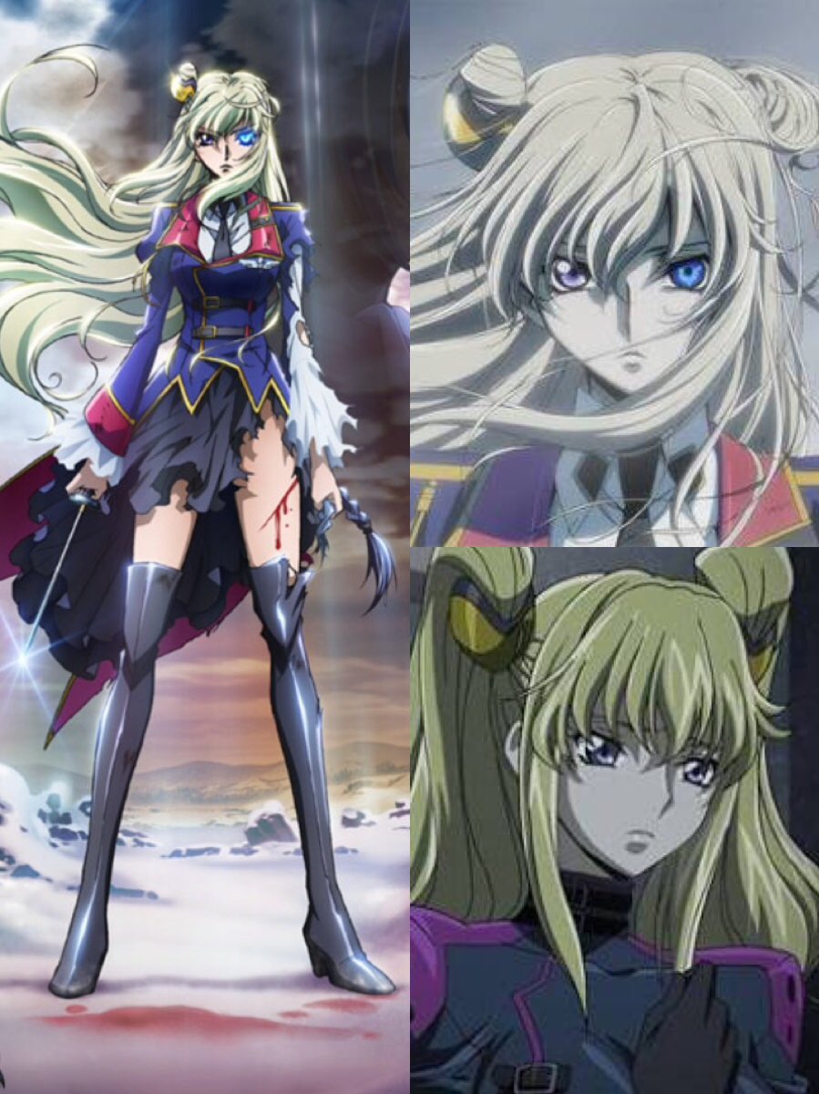 コードギアス 亡国のアキト レイラ・マルカル 非常に可愛い。 指揮官