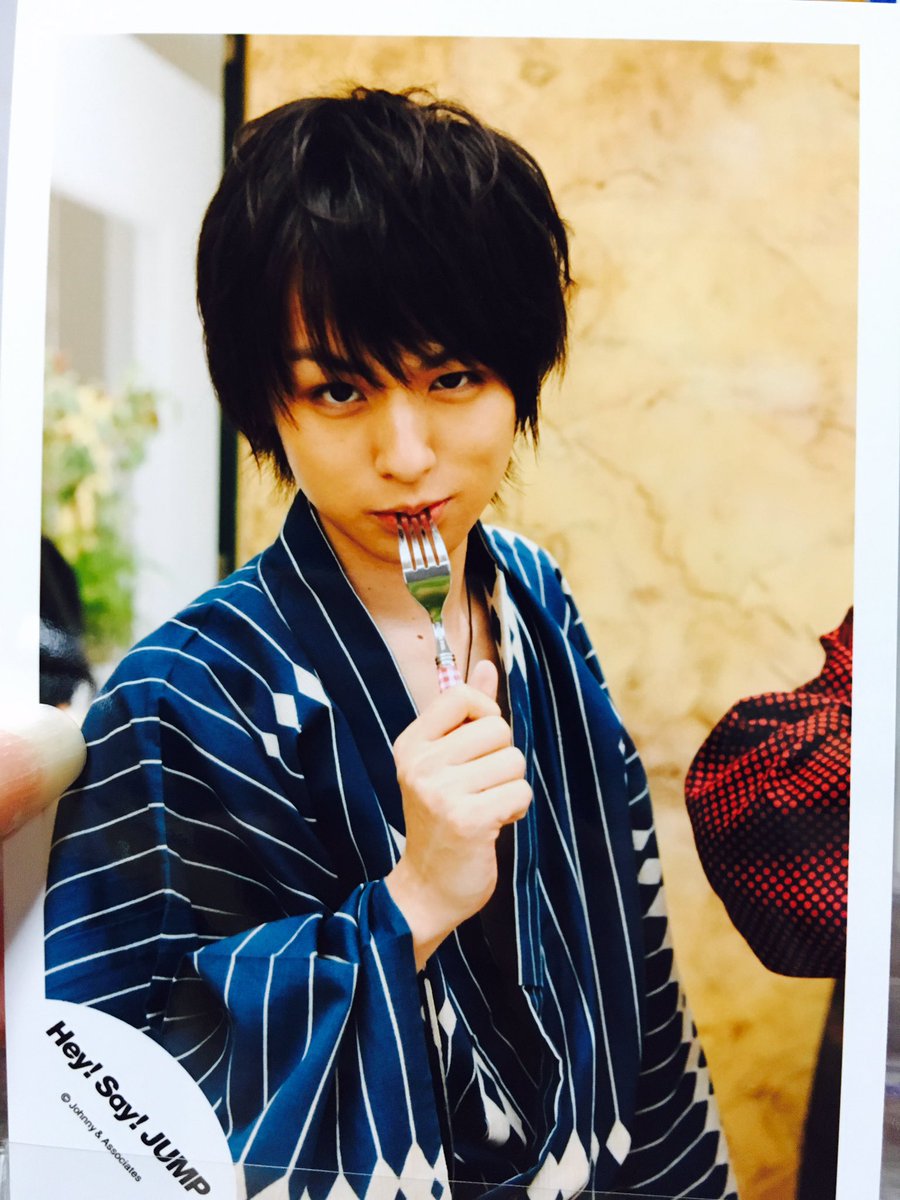 とある伊野尾さんのお顔探してたら懐かしの黒髪伊野尾慧×セクシー浴衣