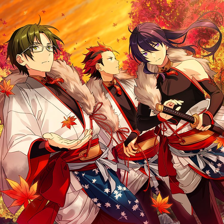 10月26日発売のKnightsと紅月のユニットCDのジャケットイラストを公開