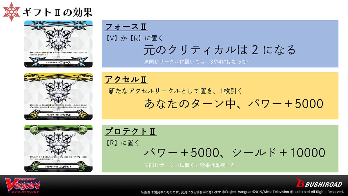 ヴァンガード】 「イマジナリーギフト」はフォース・アクセル