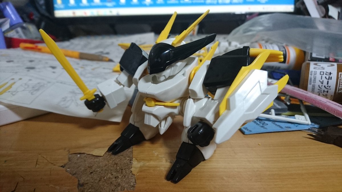 カバヤ「スーパーワタルガム」龍王丸完成！ 改造もなにもしてないパチ