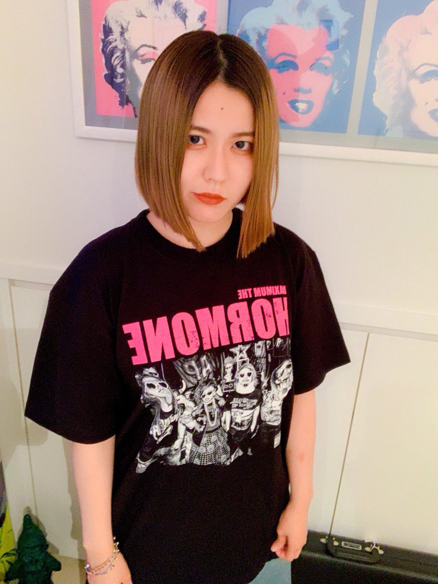 本店の夏フェス新Tシャツの着用モデルをオマキ にお願いしました