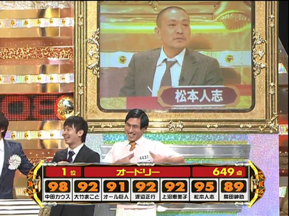 オードリー トリビア】 松本人志に 「最後には 4431まで面白くなってき