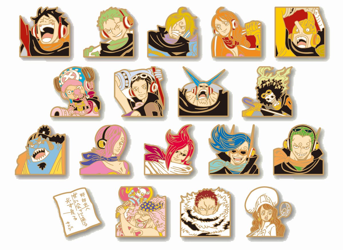 ☆JF19 JUMP SHOPブース原作新商品情報⑦☆ ＜JF先行商品＞ ピンズ