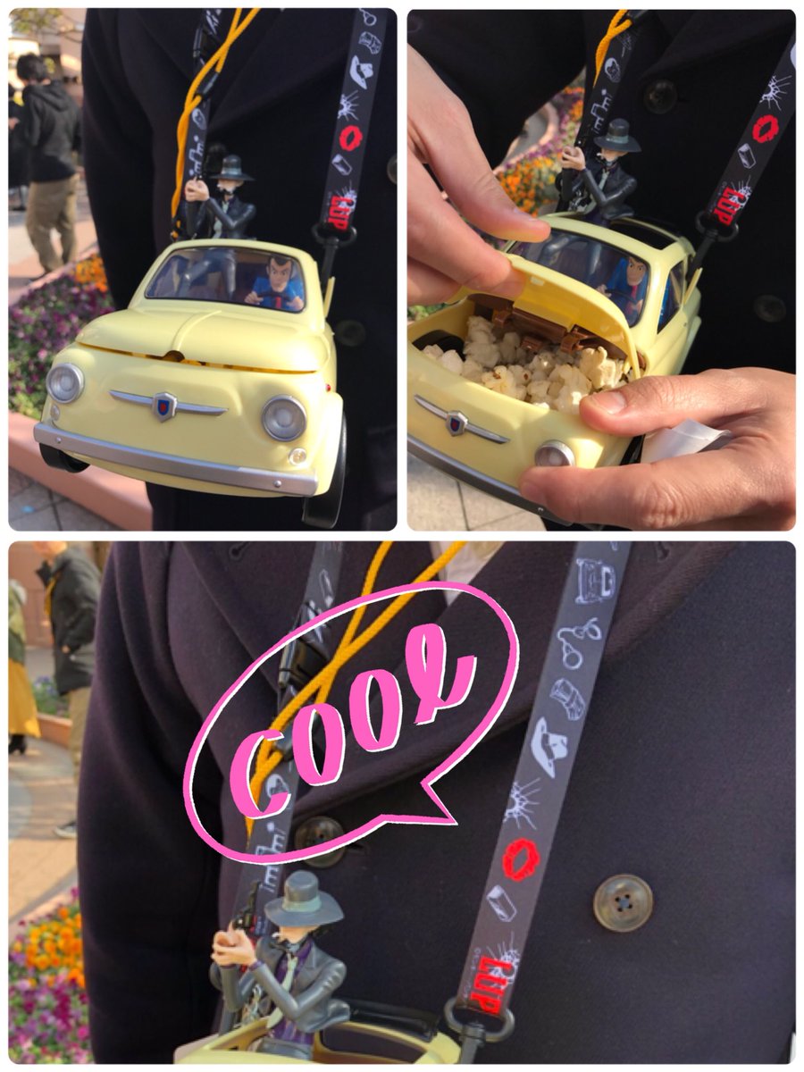 USJルパン】 パーク内のショップはもちろん、屋外のあちこちにルパン