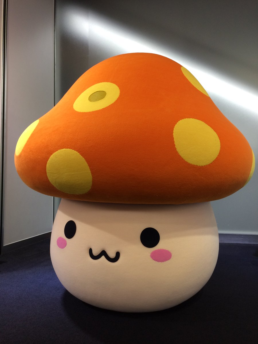 完全体の僕。ぷる！みんなをお待ちしてます！ぷる！ #メイプルキノコ