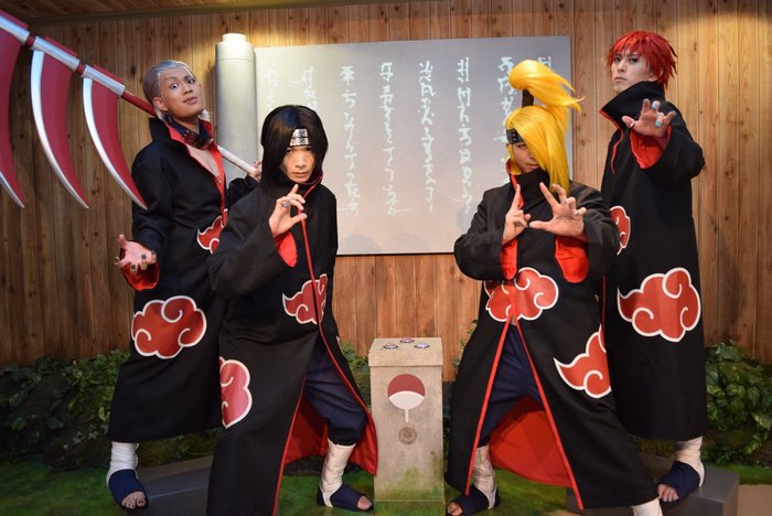 NARUTO-ナルト- 疾風伝 “暁”篇 in J-WORLD TOKYO 」土日はイタチ・飛段