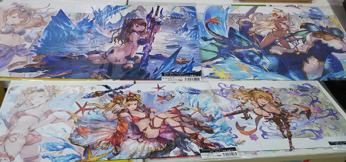 キャラクター万能ラバーマット グランブルーファンタジー グレア・アン