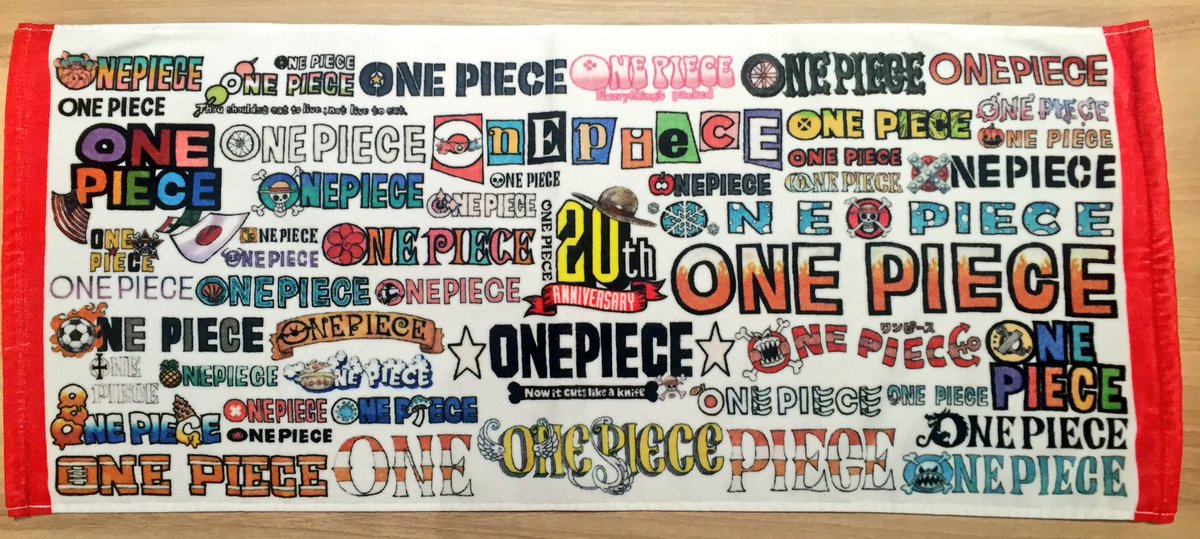☆7/14(金)より発売☆ 『ONE PIECE』連載20周年記念 ロゴがいっぱい