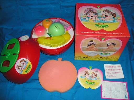 フルーツお風呂化粧品 1975年代。ダリヤから発売されていたフルーツお