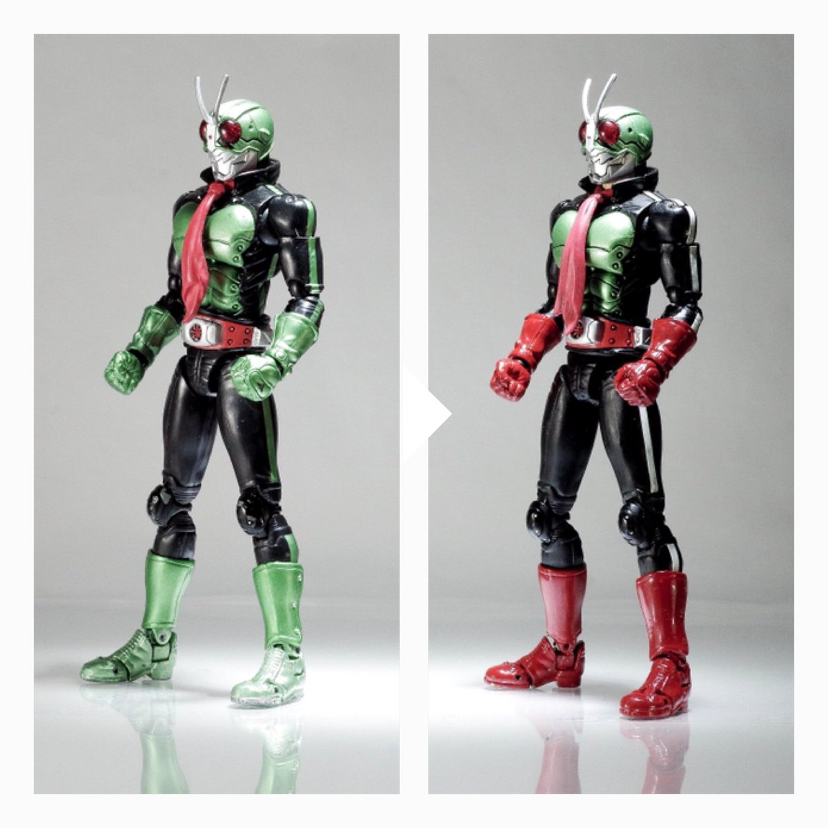 □フィギュアーツ THE FIRST 新1号作成 仮面ライダーTHE FIRST