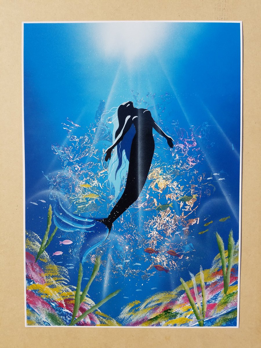 自分の力作構図で 依頼作品アップ許可済😆 自分の好きな構図依頼