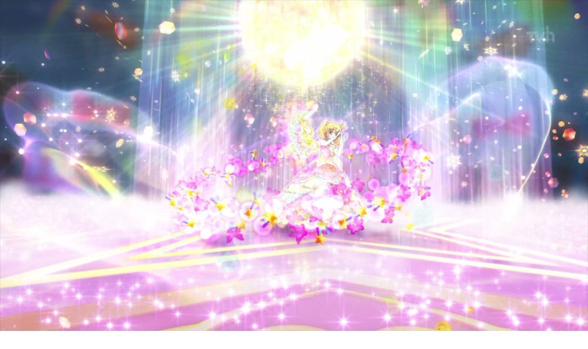 皆のオーラ…(´；Д；｀) ハート：虹野ゆめ 音符：桜庭ローラ 猫：早乙女