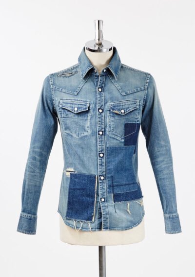 稲葉さんがExhibitionで着てたデニムシャツのブランド分かりましたぁ