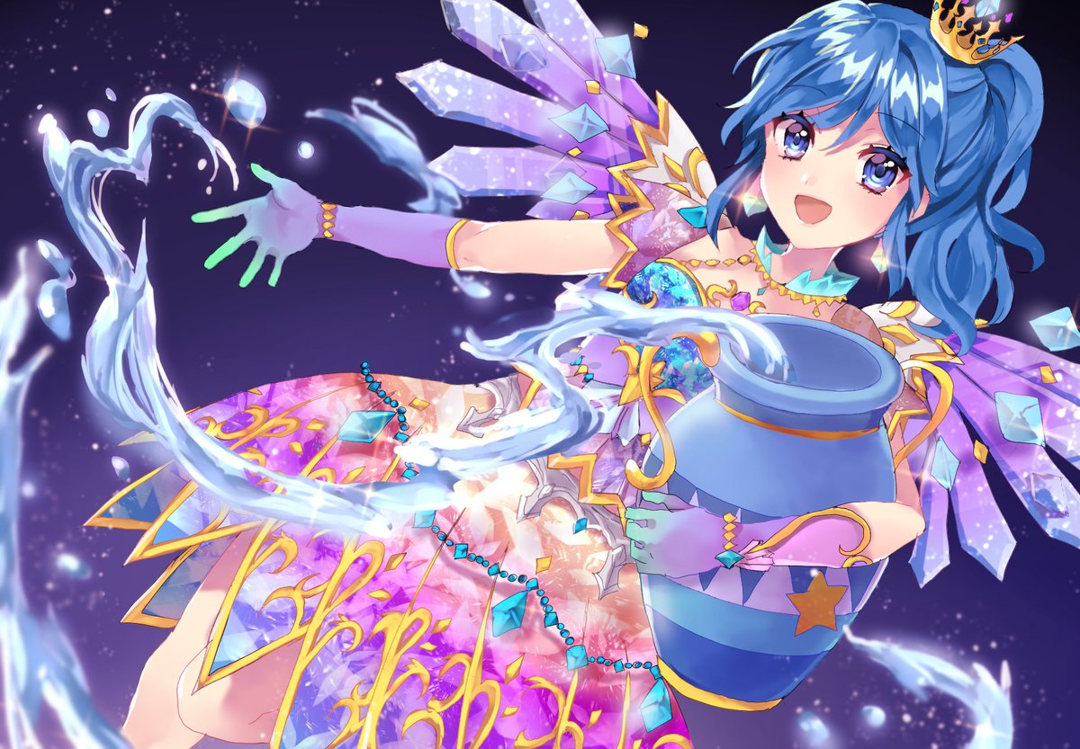 お題箱からアイカツの霧矢あおいちゃんです♡クリスタルアクエリアス