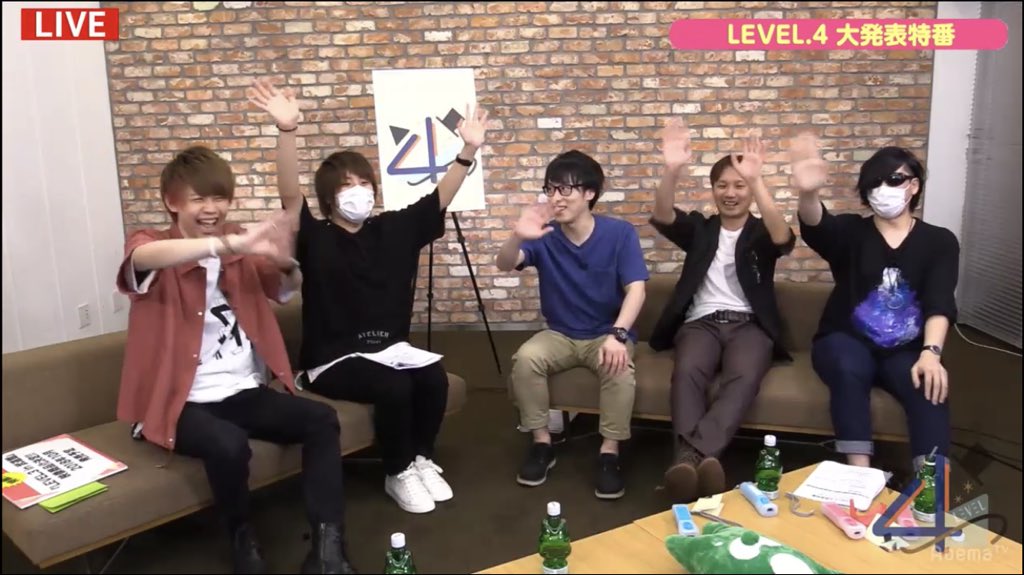 LEVEL .4 #ガレキ牛フジ #キヨ #レトルト #牛沢 #ガッチマン #フジ