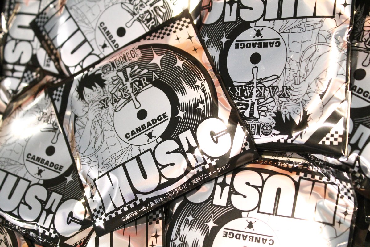 新商品】麦わらストア限定 “輩”缶バッジ 第15弾 MUSIC 1袋 400円+税