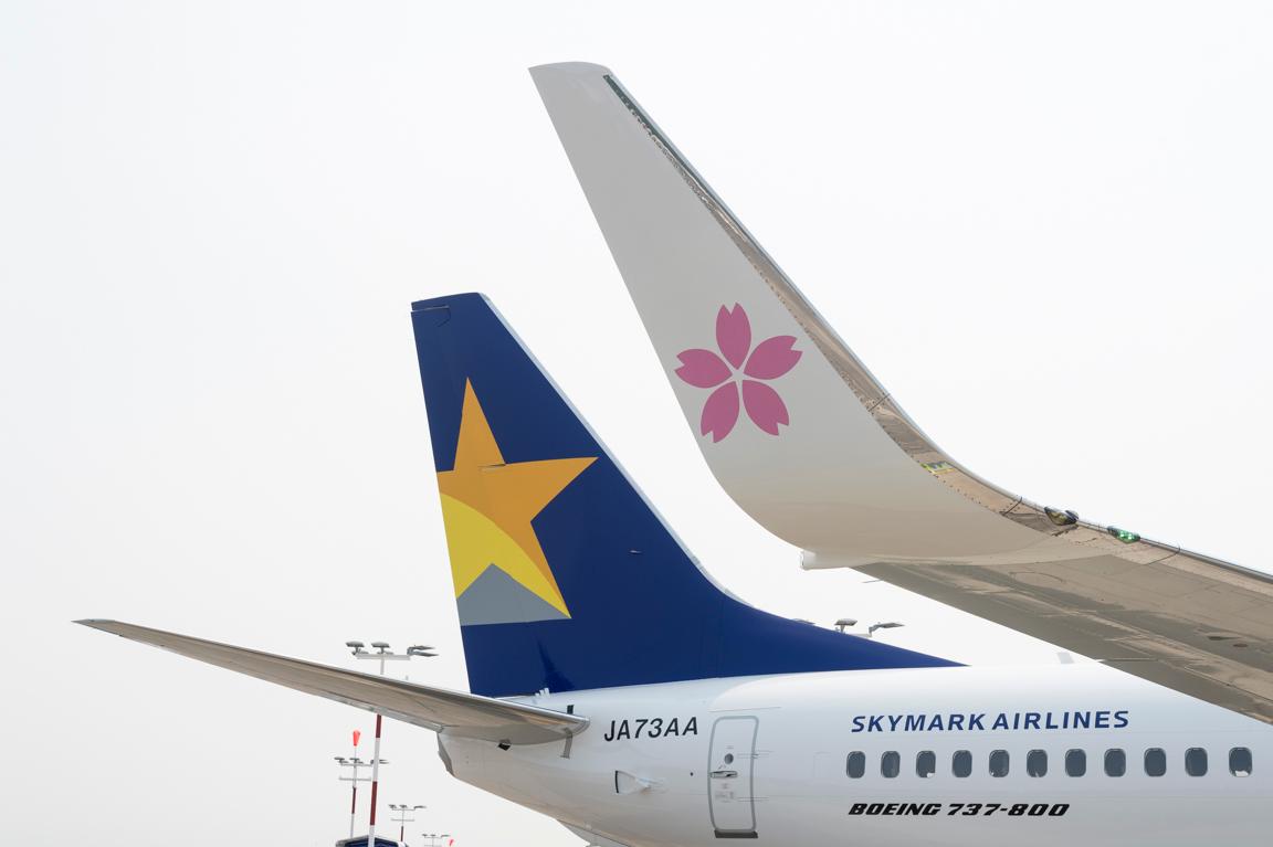 スカイマークが #ボーイング 737-800型機の新造機を今日より運航開始