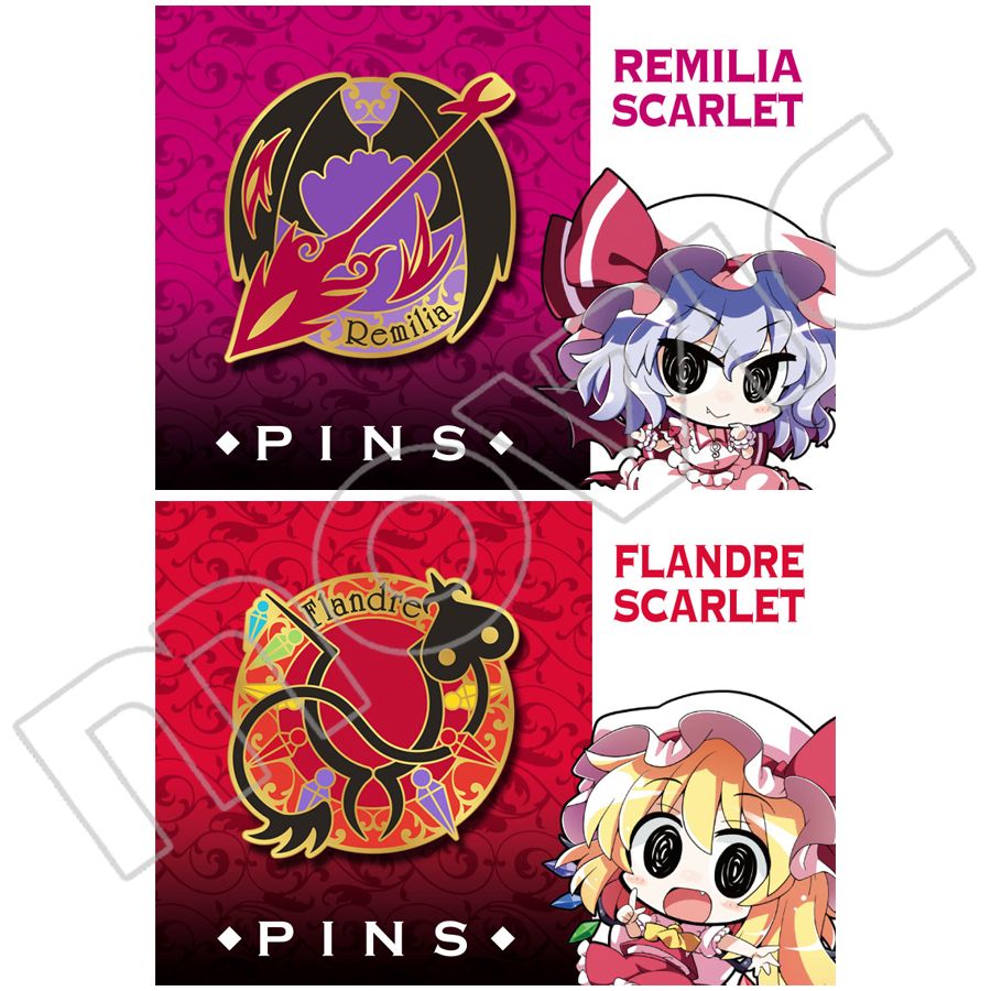 東方Project】ピンズ、パスケース、ネックストラップ、木札根付が登場