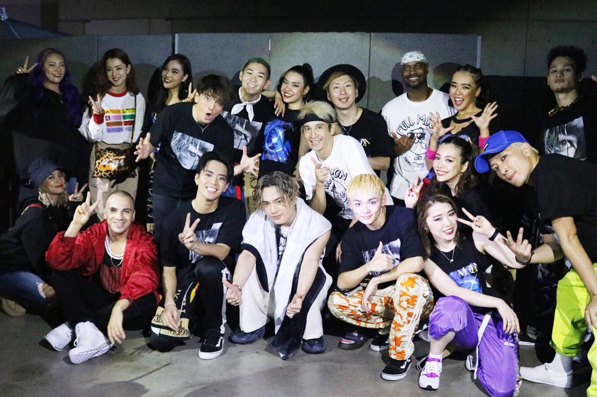 HIROOMI TOSAKA FULL MOON TOUR 集合写真！！ FaisさんもSYYさんも最高