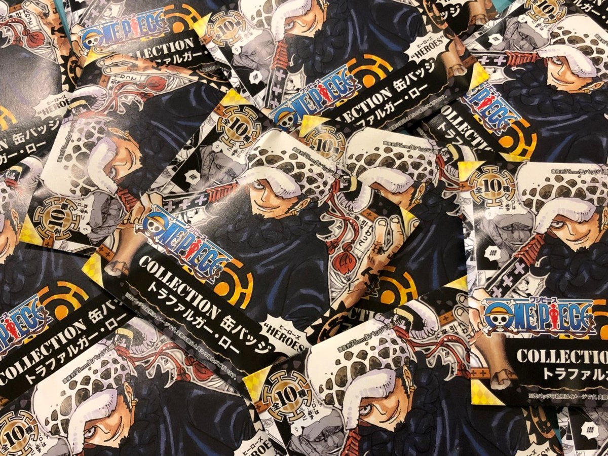 ☆JUMP SHOP原作新商品情報☆ 『ONE PIECE』 コレクション缶バッジ