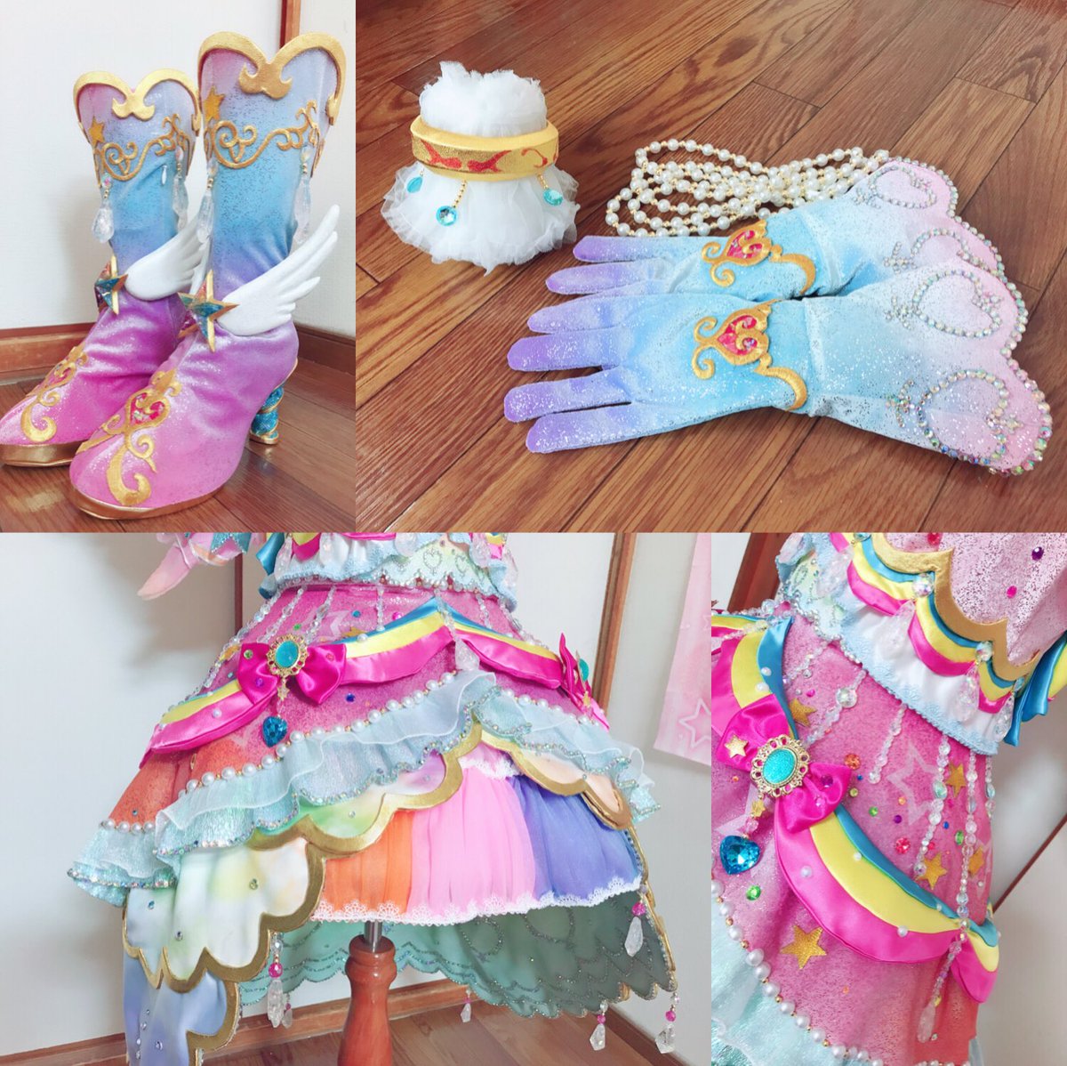 アイカツスターズ/虹野ゆめ】 ＊レインボーエトワールコーデ＊ これが