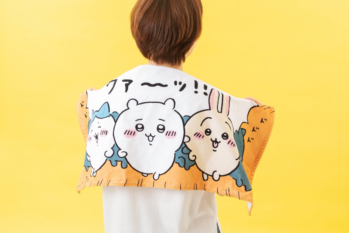 ちいかわの森 先行販売／ 🌳フェイスタオル （ドドド） ちいかわの森