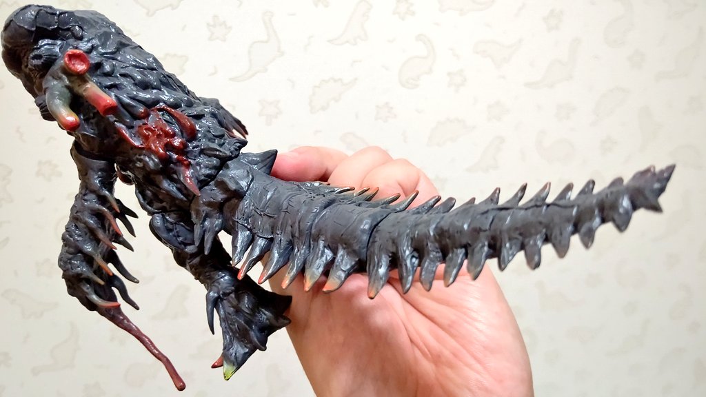 究極大怪獣 ヘドラ 2004 画像でちょくちょく拝見してましたがこんなに