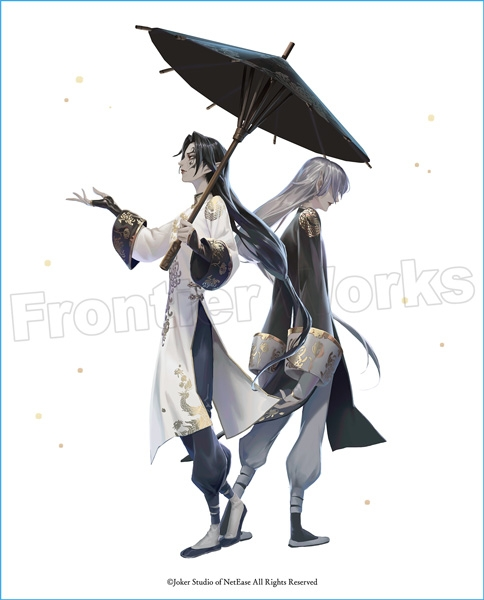 キャンバスボード IdentityV 白黒無常 第五人格