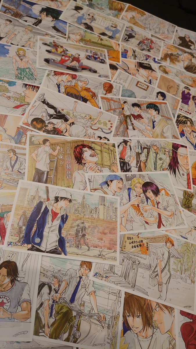 映画リョーマ 入場者特典40種描き下ろしポストカード🎾 1週目の10種