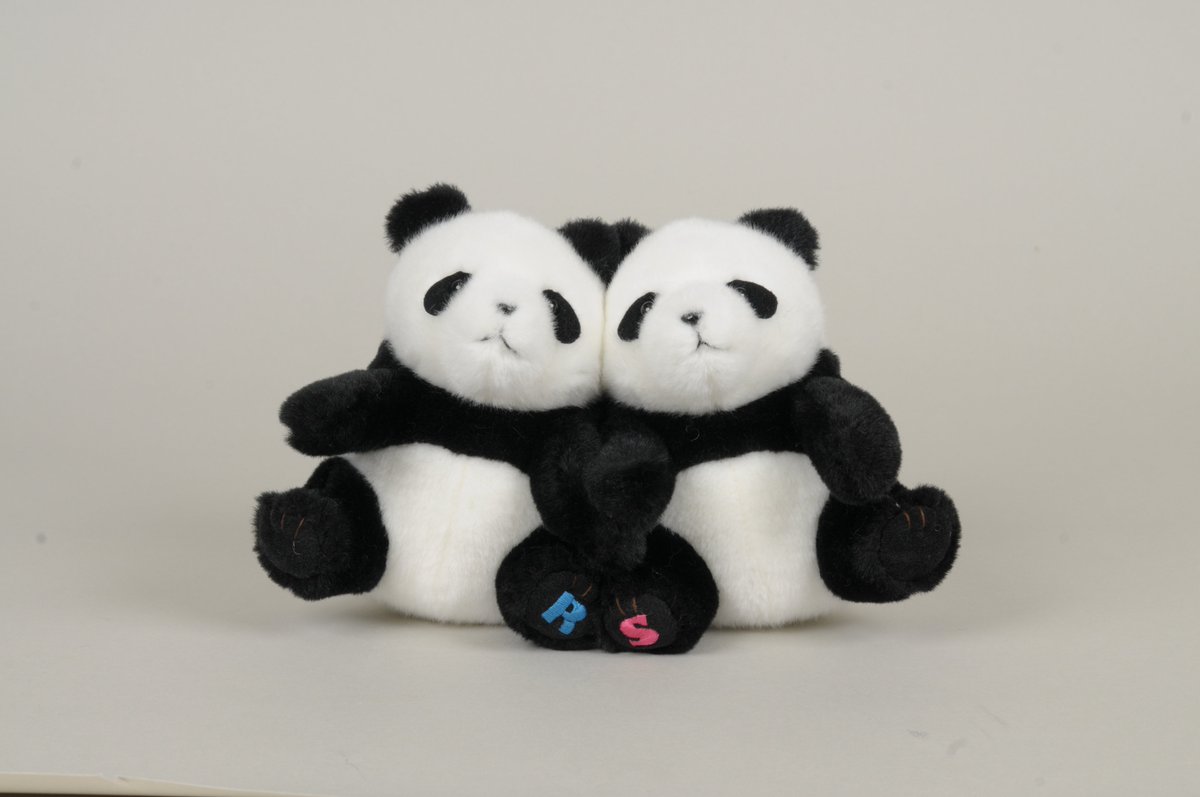 通販より🚚】 ぬいぐるみペアパンダと、リーリー・シンシン来園10周年