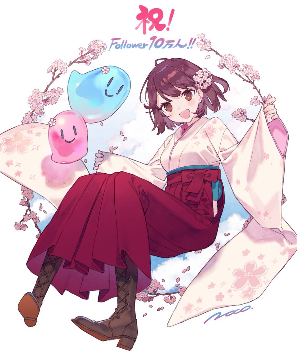 ㊗️フォロワー10万人突破✨／ 感謝の気持ちを込めて、NOCOさん描き